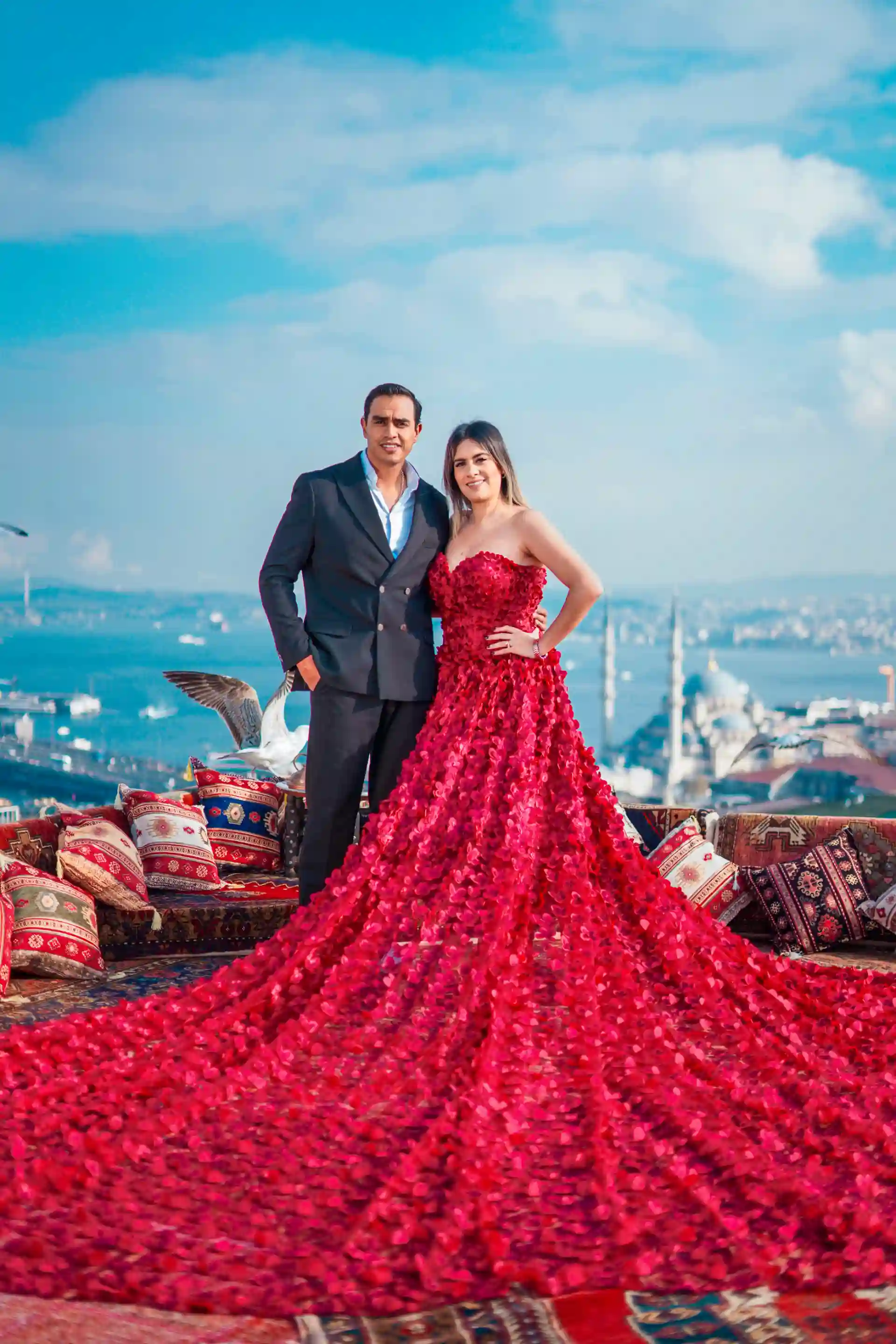 couple rooftop photoshoot - Photo 1
